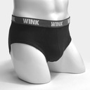 BRIEF PACK-OBSIDIAN BLACK STRIPES + SPACE WHITE STRIPES